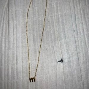 Kendra Scott “m” necklace